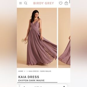 Birdy Grey Kaia Dress - Dusty Mauve